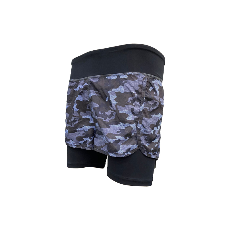 Camo Sports Shorts with pocket