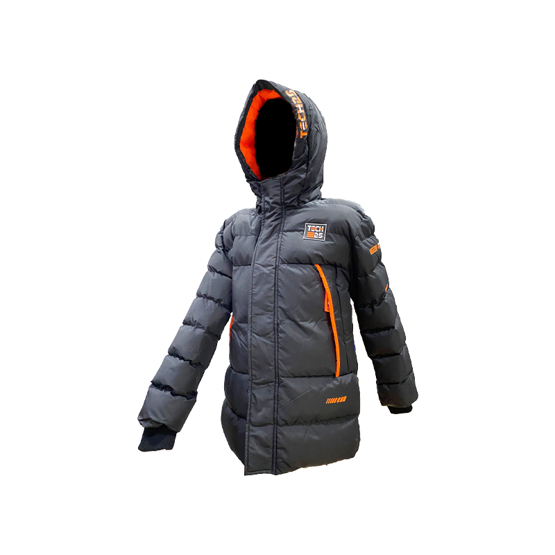 Boys Padded Coat black custom