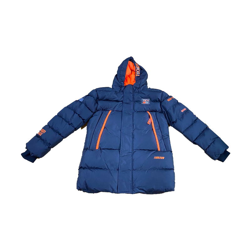 Boys Padded Coat black custom