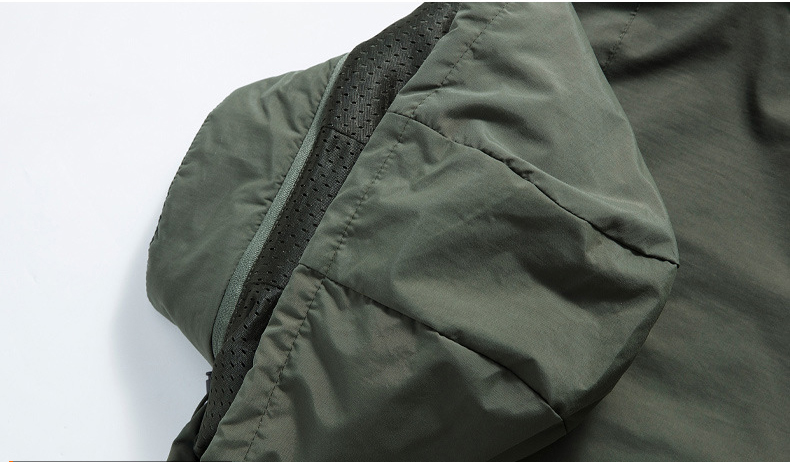 Training jacket wear 