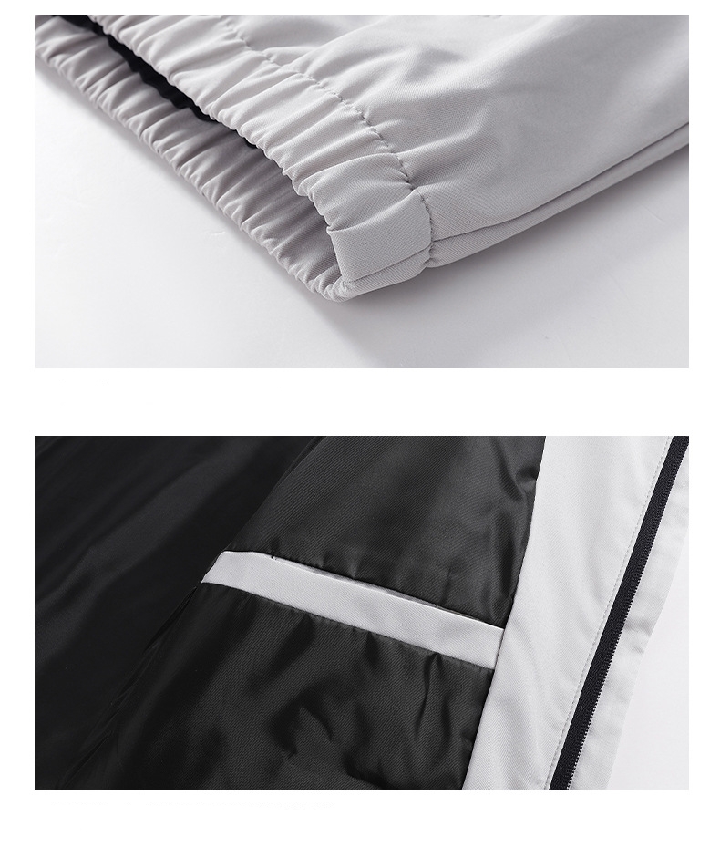 Training jacket wear 
