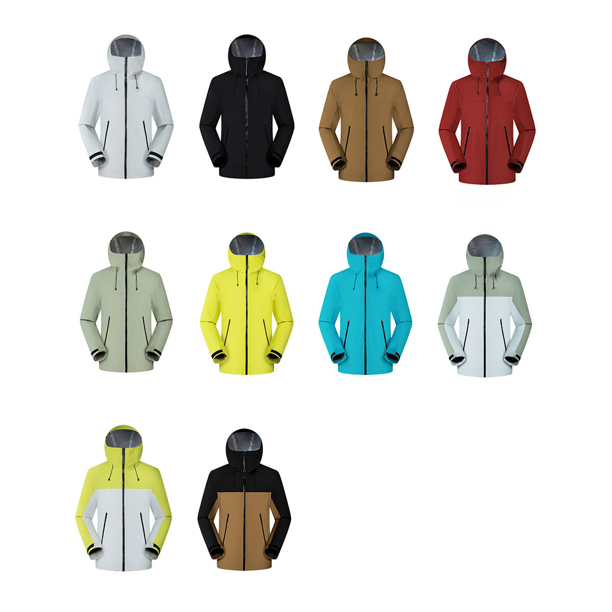 Training jacket wear 