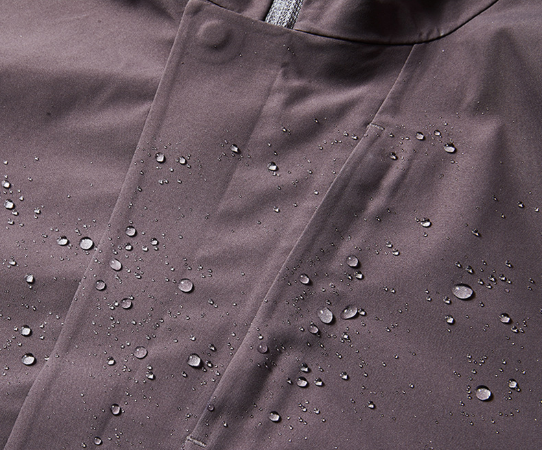 Autumn Plain Waterproof Coat