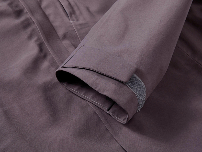 Autumn Plain Waterproof Coat