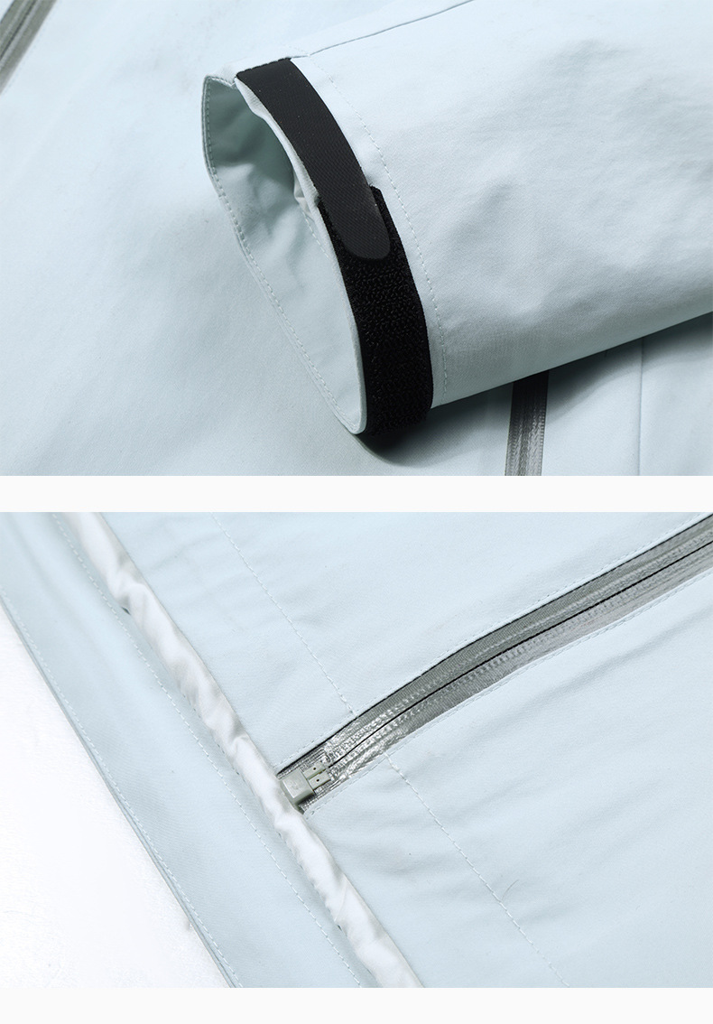 Autumn Plain Waterproof Coat