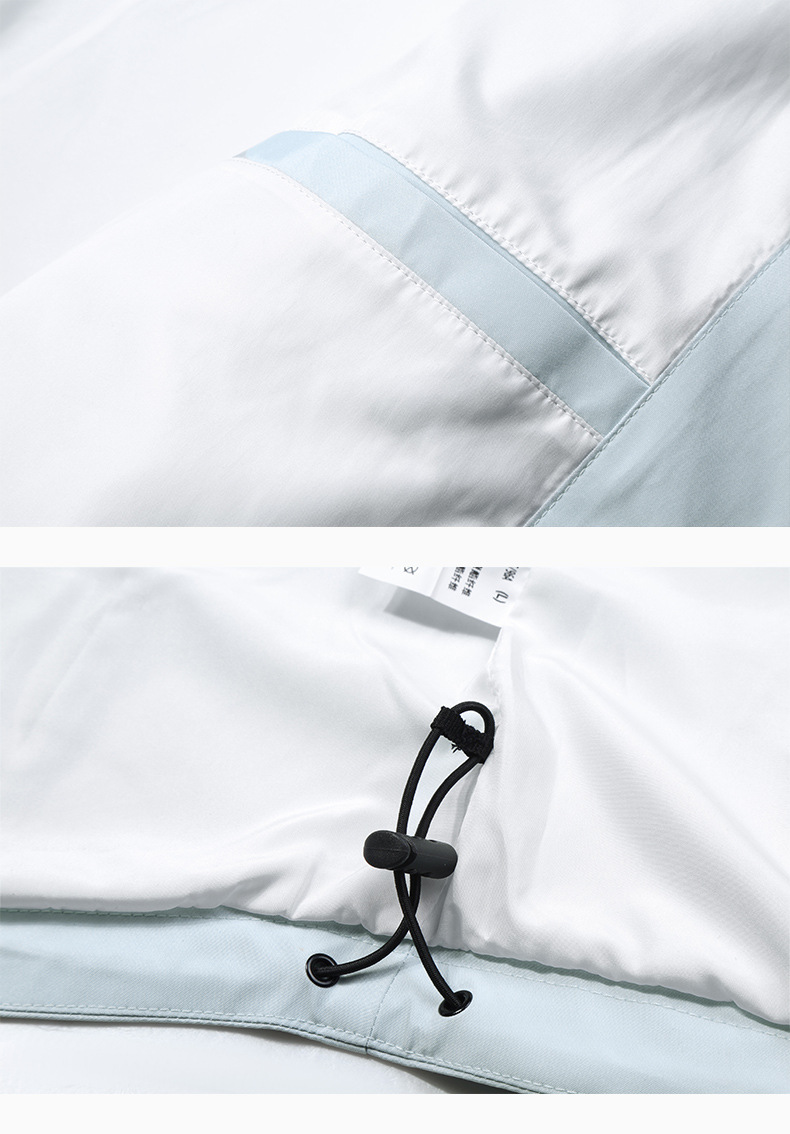 Autumn Plain Waterproof Coat