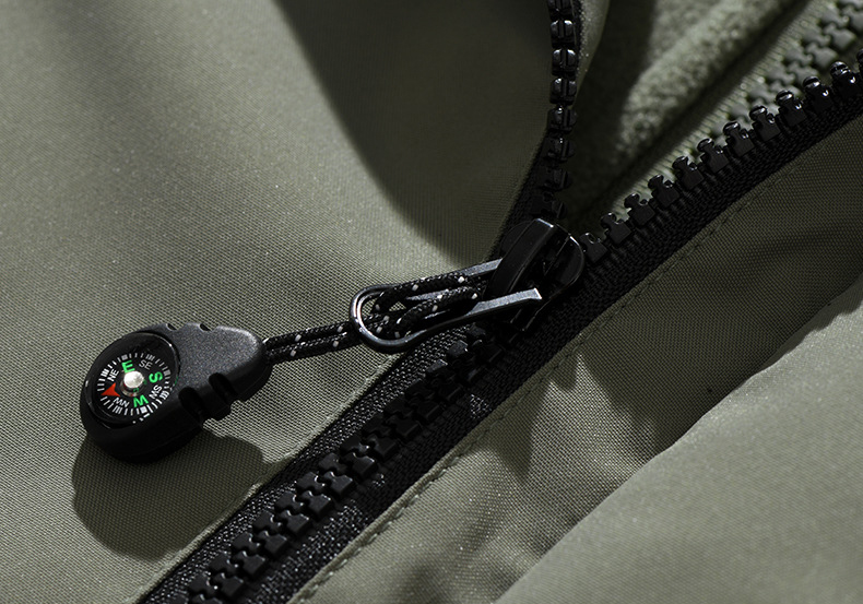 Autumn Plain Waterproof Coat