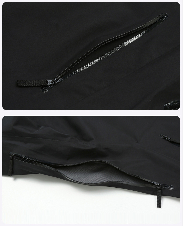 Autumn Plain Waterproof Coat