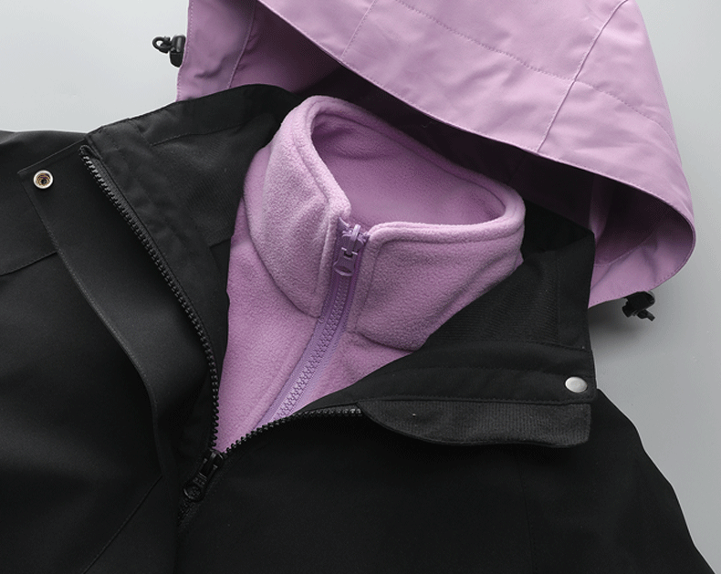 Autumn Plain Waterproof Coat