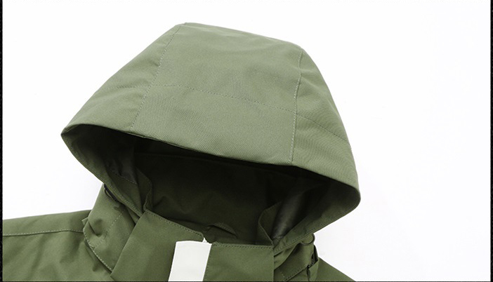 Autumn Plain Waterproof Coat