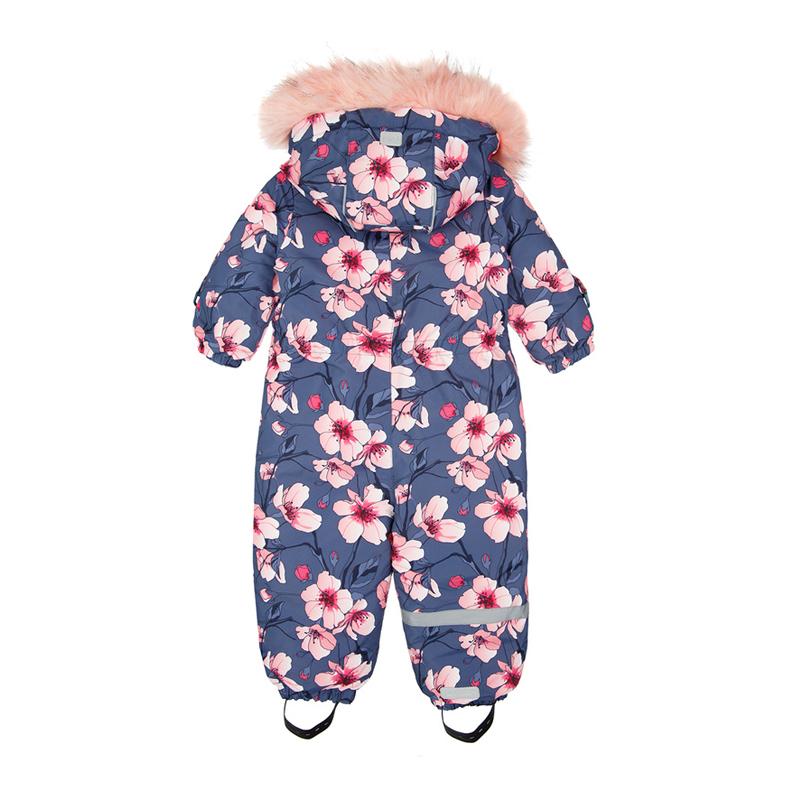 Overall girl snowsuit Rompers flower Ski Jumpsuit Outdoor
