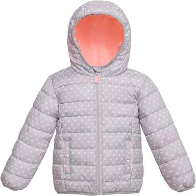 Baby Puffer Jacket Girls Lightweight Winter Coat for Newborn Toddler