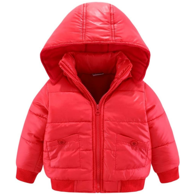 Kids Puffer Hooded Jackets