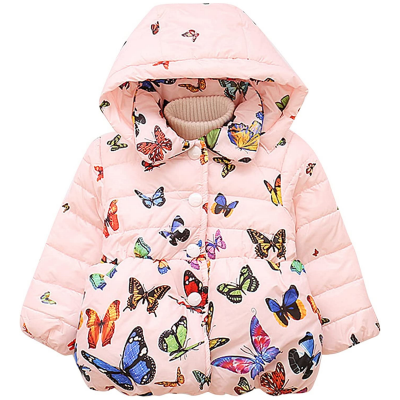 Baby Girls Thick Coat Outerwear