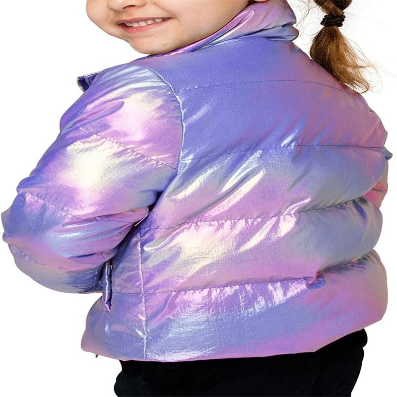 Kids Fake Down Puffer Jacket