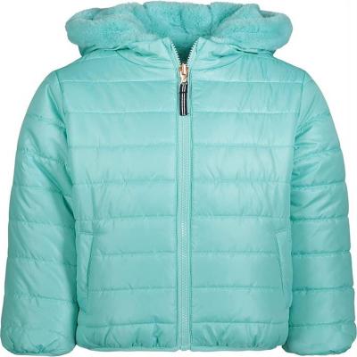 Kids Fake Down Puffer Jacket