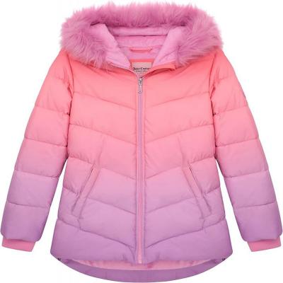 Kids Baby Hooded Padded Puffer Coat