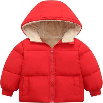 Winter Coat for Toddler Hooded Warm Fleece Jacket for Girls Boys