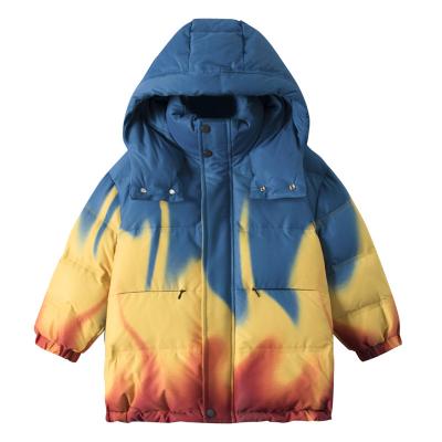 Children Rainbow Puffer Jacket