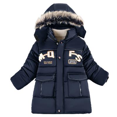 Kids Fur Hooded Jacket