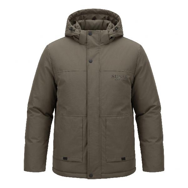 Men's Thickened Quilted Jacket