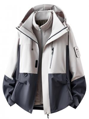 Jacket Outdoor Snow Jacket Fashionable Ski Wear Jacket   Custom Children Winter Clothes Kids Snowsuit Children Baby Suit With Hood Sports Winter Insulated Jacket Set