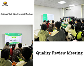 Quality Review Meeting Held Weekly.